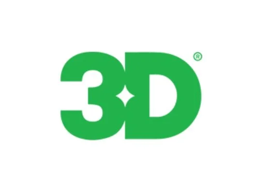 Буква E 3D 3DEE