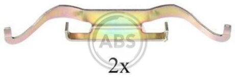 К-кт. установ.колодок П Ford Galaxy/Mondeo ATE 08/94- A.B.S. 1288Q