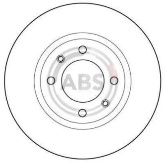 Гальмівний диск A.B.S. 15414