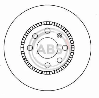 Диск гальмівний A.B.S. 16093