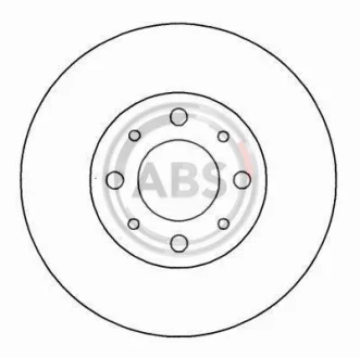 Диск гальмівний A.B.S. 16222