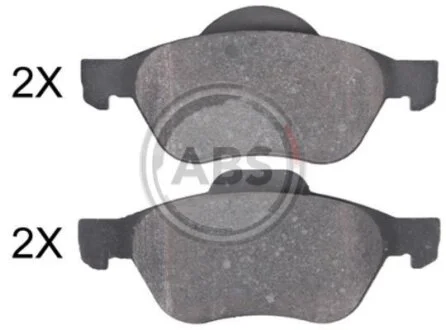 Гальмівні колодки пер. Renault Megane/Scenic/Clio 05-09 (ATE) A.B.S. 35023