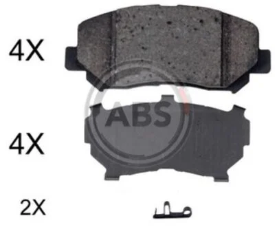 Колодка гальм. диск. передн. (вир-во ABS) A.B.S. 35057