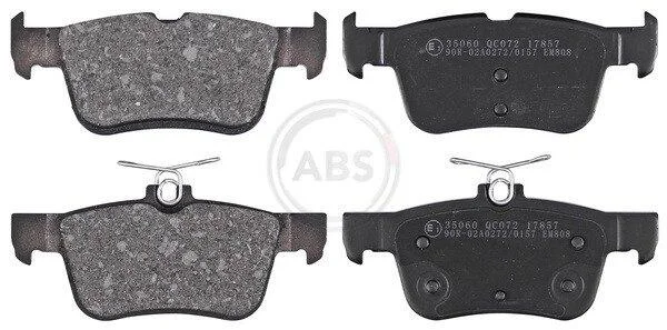 Комплект гальмівних накладок, дискове гальмо A.B.S. 35060 (фото 1)