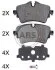 Гальмівні колодки пер. BMW X1 (F48)/ MINI Countryman (F60) 14- (LUCAS/TRW) (D диска 294mm) A.B.S. 35072 (фото 1)