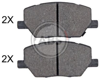 Гальмiвнi колодки дисковi A.B.S. 35098