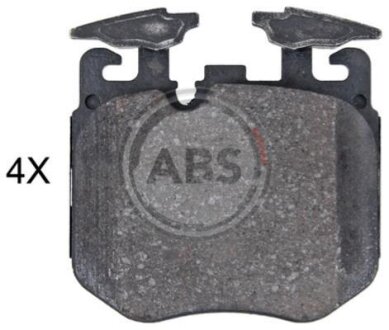 Гальмівні колодки пер. BMW X5 (G05, F95) 18- A.B.S. 35144