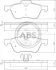 Гальмівні колодки пер. MINI Cooper 01-07 (ATE) A.B.S. 37279 (фото 1)