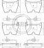Гальмівні колодки пер. VW Phaeton 02-16 (BREMBO) A.B.S. 37367 (фото 1)