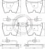 Гальмівні колодки пер. VW Phaeton 02-16 (BREMBO) A.B.S. 37367 (фото 1)