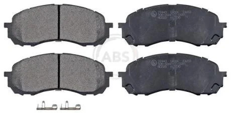 Колодка гальм. SUBARU Impreza передн. (вир-во ABS) A.B.S. 37443