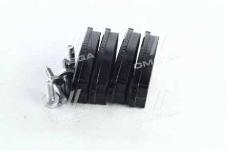 Комплект гальмівних накладок, дискове гальмо A.B.S. 37597