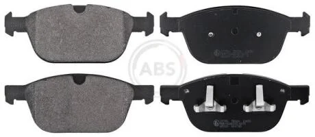 Комплект гальмівних накладок, дискове гальмо A.B.S. 37750