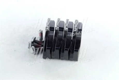 Комплект гальмівних накладок, дискове гальмо A.B.S. 37762