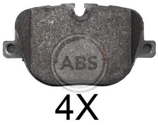 Гальмівні колодки задн. Range Rover III/Sport 4.4D/5.0 09-13 A.B.S. 37802 (фото 1)