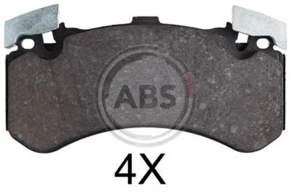 Гальмівні колодки пер. Audi A6/A7/A8 09-18 (BREMBO) (188,8x101x17) A.B.S. 37894 (фото 1)
