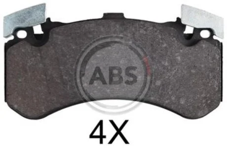 Гальмівні колодки пер. Audi A6/A7/A8 09-18 (BREMBO) (188,8x101x17) A.B.S. 37894