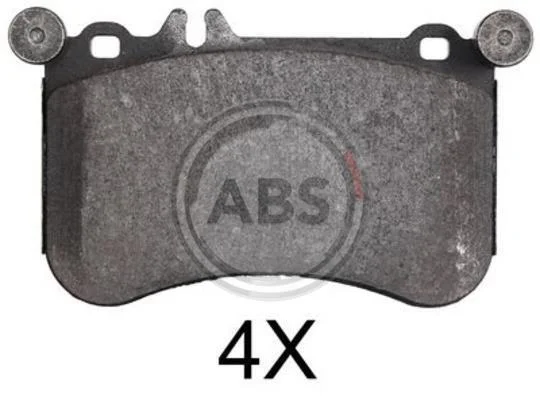 Гальмівні колодки пер. MB S-Class (W221/W222)/E-Class (W212) 11-17 (BREMBO) A.B.S. 37902 (фото 1)