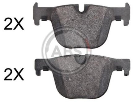 Гальмівні колодки зад. BMW 3 (F30/F31/F34) 11-18 (ATE) (123,8x59,1x17,3) A.B.S. 37925