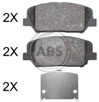 Гальмівні колодки пер. Hyundai i30/Ceed 11- (SUMITOMO) A.B.S. 37948