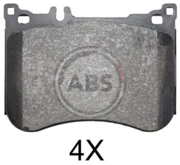 Гальмівні колодки пер. MB S300/S350/S400/S500 14- (BREMBO) A.B.S. 37952