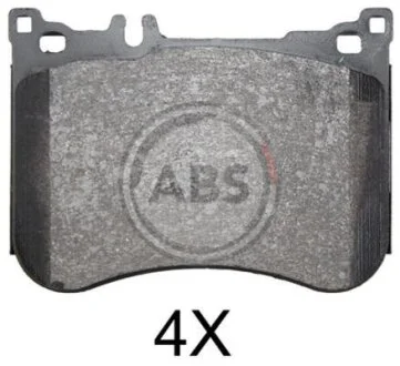 Гальмівні колодки пер. MB S300/S350/S400/S500 14- (BREMBO) A.B.S. 37952