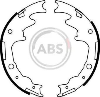 Комплект гальмівних колодок A.B.S. 40704