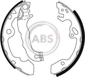 Комплект гальмівних колодок A.B.S. 9054