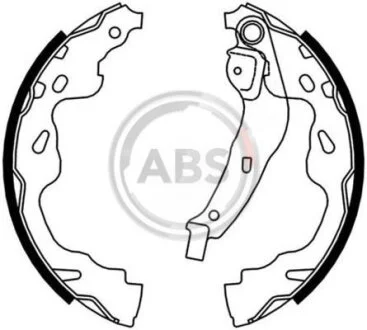 Колодка гальм. барабан. (вир-во ABS) A.B.S. 9165