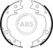 Колодка гальм. барабан. (ABS) A.B.S. 9182 (фото 1)