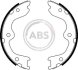 Колодки гальмівні барабанні A.B.S. 9231 (фото 1)