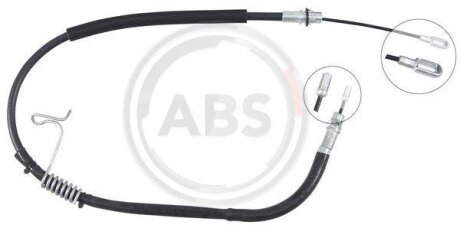 Трос ручного гальма правий A.B.S. K17628