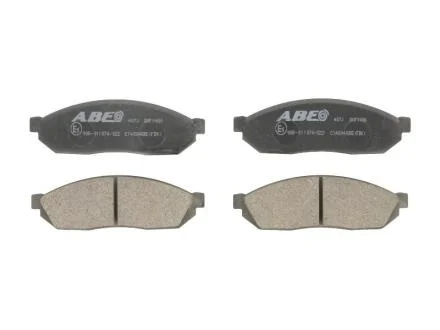 Комплект гальмівних колодок ABE C14004ABE