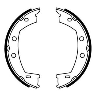 Гальмівна колодка LAND ROVER FREELANDER 2 2.0/2.2D/3.2 10.06-10.14 ABE CRI001ABE