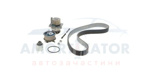 Комплект (ремінь+ролик+помпа) AIRTEX WPK177603 (фото 1)