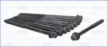 Комплект болтів з головкою системи TORX з чорного металу AJUSA 81041700