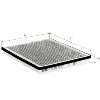 Фільтр салону ALPHA FILTER AF5008A