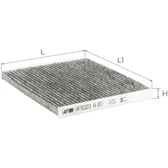 Фільтр салону ALPHA FILTER AF5023A