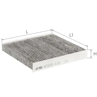 Фільтр салону ALPHA FILTER AF5035A