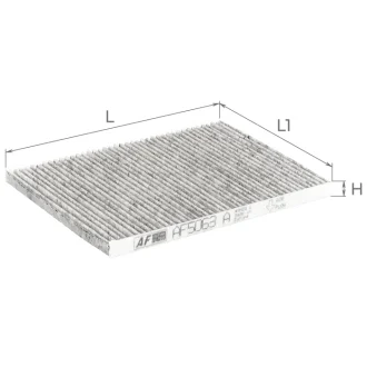 Фільтр салону ALPHA FILTER AF5063A