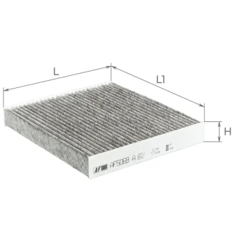 Фільтр салону ALPHA FILTER AF5068A