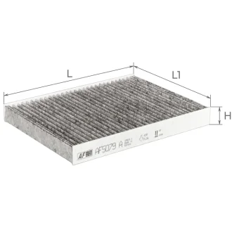 Фільтр салону ALPHA FILTER AF5079A