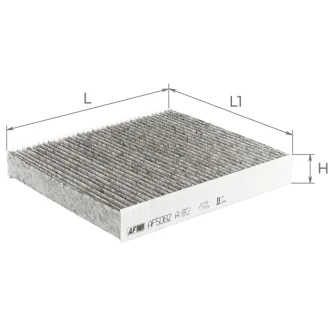 Фільтр салону ALPHA FILTER AF5082A