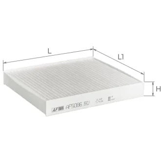 Фільтр салону ALPHA FILTER AF5086