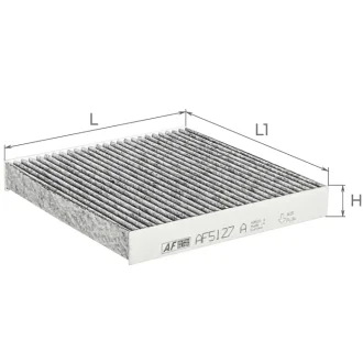 Фільтр салону ALPHA FILTER AF5127A