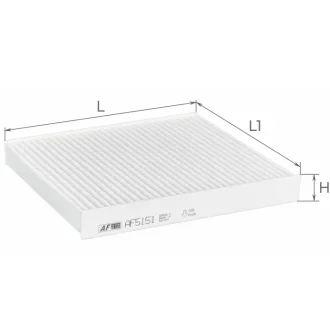 ALPHA HONDA фільтр салону Civic 94-Rover 416 -96 ALPHA FILTER AF5151