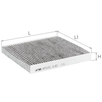 ЕФ повітряний салону ALPHA FILTER AF5151A