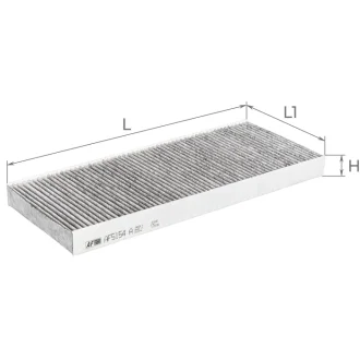 Фільтр салону ALPHA FILTER AF5154A