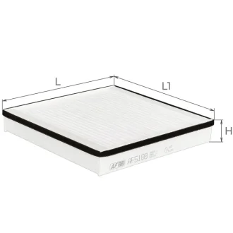 Фільтр салону ALPHA FILTER AF5188