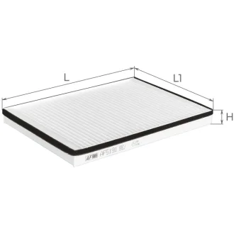 Фільтр салону ALPHA FILTER AF5191